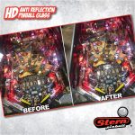 PINBALL ORIGINAL ACCESSORIES ANTI GLARE GLASS