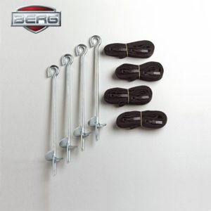 TRAMPOLINE ACCESSORIES ANCHOR SET