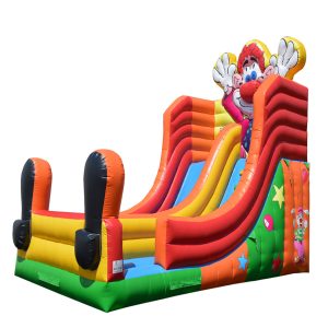 INFLATABLE BOUNCER GIANT SLIDES CLOWN