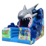 INFLATABLE BOUNCER GIANT SLIDES SHARK