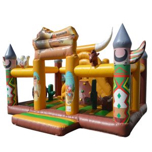 INFLATABLE BOUNCER MULTIPLAY WESTERN NEW