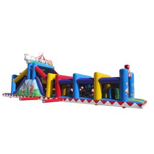 INFLATABLE BOUNCER TRACK CIRCUS