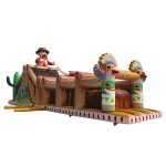 INFLATABLE BOUNCER TRACK PIRATE