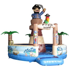 INFLATABLE BOUNCER CLIMBING PIRATE