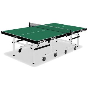 Stag indoor ping pong table school green