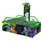AIR HOCKEY  MULTIPUCK SLIMLINE BATMAN VS JOKER