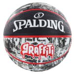 Spalding Basketball Rubber outdoor black red graffiti Size No 7