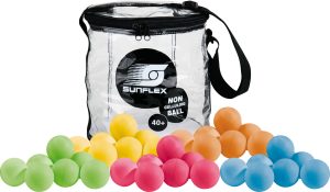 Μπαλάκια Ping Pong Sunflex Learning PVC 144 Τεμάχια