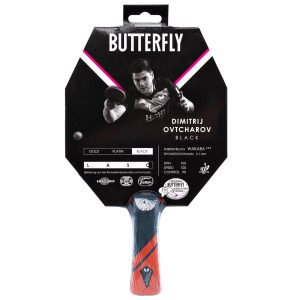 Ρακέτα Ping Pong Butterfly Dimitrij Ovtcharov Black