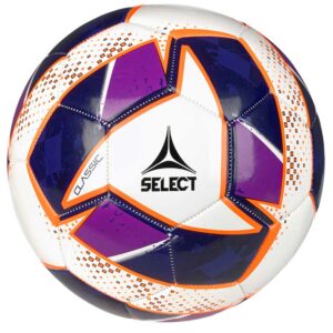 Soccer ball SELECT Size 5 classic v 24 white purple